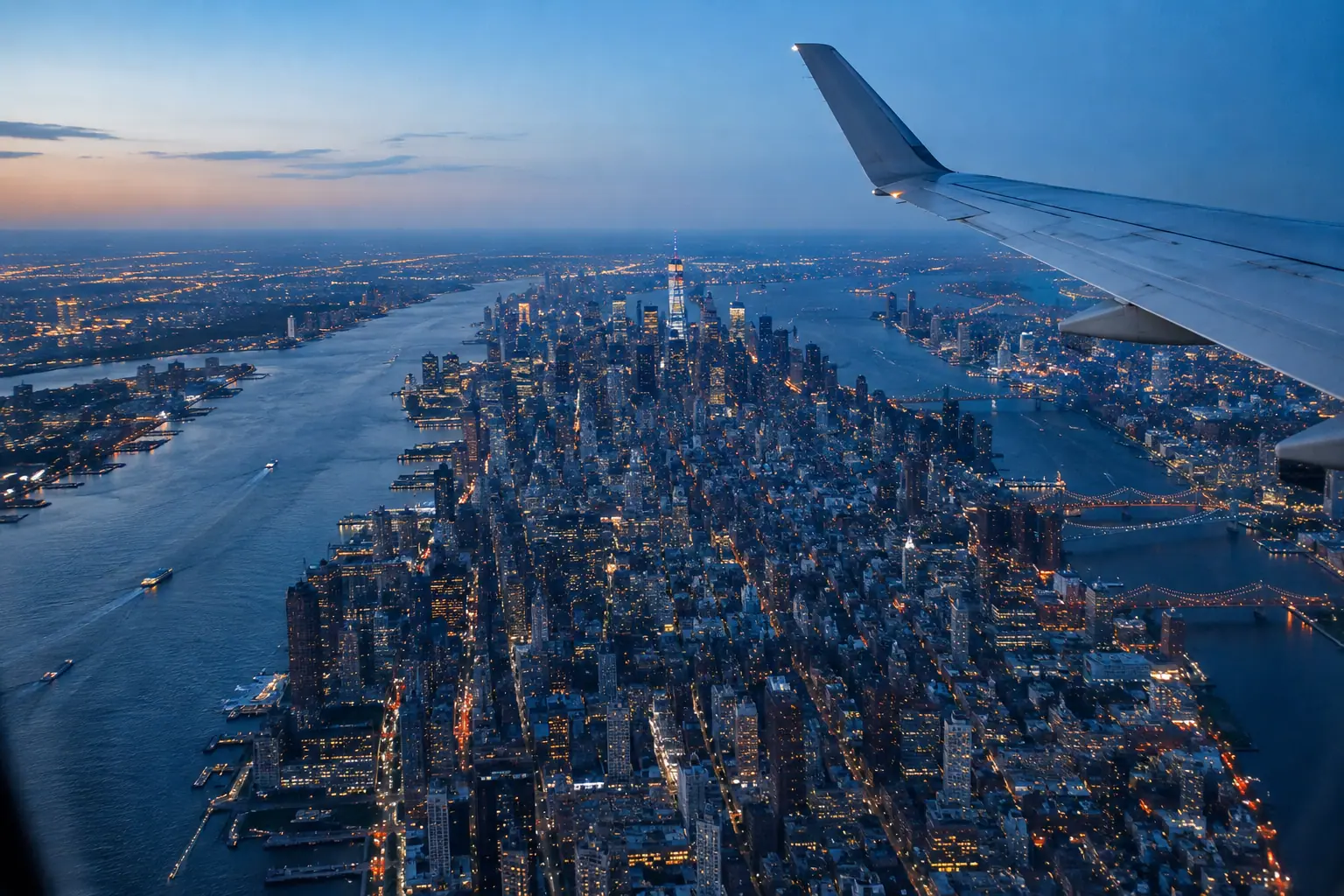 New York from the air