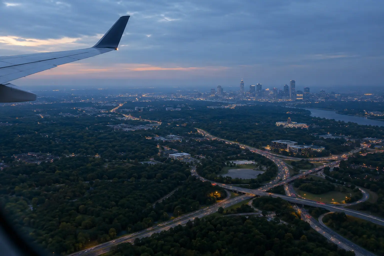 Houston from the air